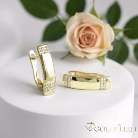 Goldfilled Antyalergiczne Kolczyki 19 mm 14K Kolo