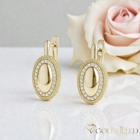 Goldfilled Antyalergiczne Kolczyki 20 mm 14K Kolo