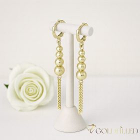 Goldfilled Antyalergiczne Kolczyki 50mm 14K kolor