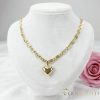  Antyalergiczny naszyjnik Goldfilled 50cm/5,2mm + wisiorek, kolor 14K