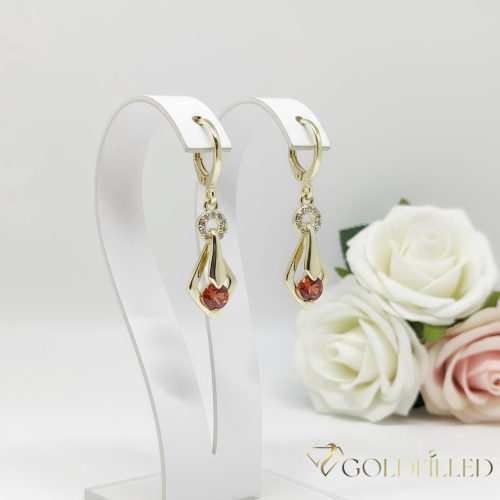 Goldfilled Antyalergiczne Kolczyki 35mm 14K kolor