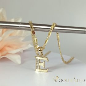   Antyalergiczny naszyjnik „Goldfilled” pozłacany o w kilku rozmiarach i grubośc 2 mm, kolor 14K