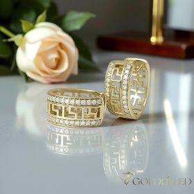 Goldfilled Antyalergiczne Kolczyki 19 mm 14K Kolo