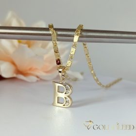   Antyalergiczny naszyjnik „Goldfilled” pozłacany o w kilku rozmiarach i grubośc 2 mm, kolor 14K