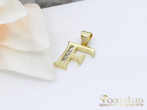 Antyalergiczny wisiorek Goldfilled 23mm, kolor 14K