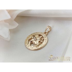 Goldfilled Antyalergiczny Medalik 28mm 18K kolor