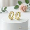Goldfilled Antyalergiczne Kolczyki 17 mm 14K Kolo