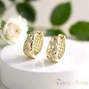 Goldfilled Antyalergiczne Kolczyki 17 mm 14K Kolo
