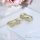 Goldfilled Antyalergiczne Kolczyki 18 mm 14K Kolo