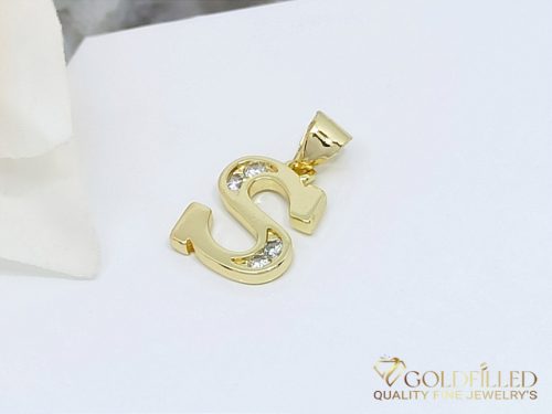 Antyalergiczny wisiorek Goldfilled 23mm, kolor 14K