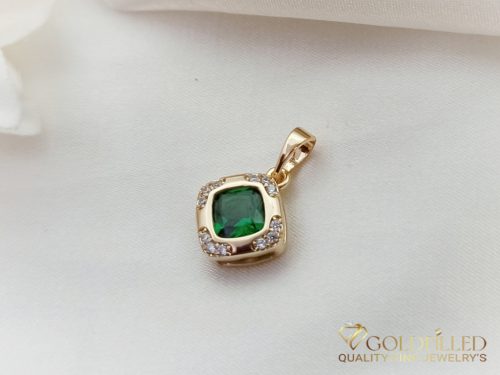 Antyalergiczny wisiorek Goldfilled 20 mm, kolor 18K