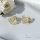 Goldfilled Antyalergiczne kolczyki 12mm kolor 14K	