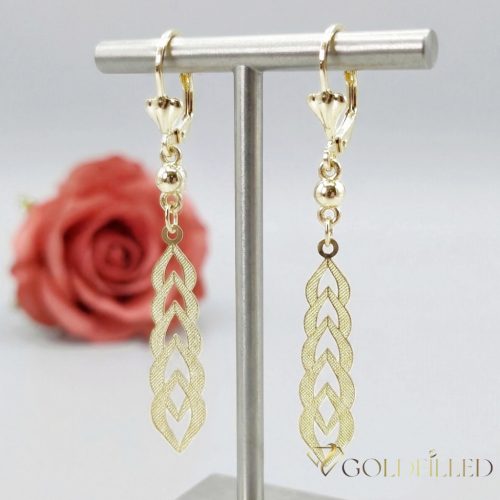 Goldfilled Antyalergiczne Kolczyki 60mm 14K kolor