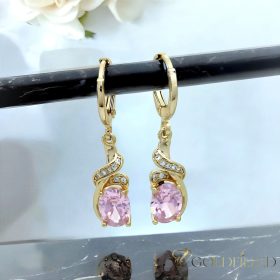Goldfilled Antyalergiczne kolczyki 34mm kolor 14K