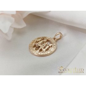 Goldfilled Antyalergiczny Medalik 28mm 18K kolor