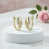 Goldfilled Antyalergiczne Kolczyki 16mm 14K Kolo