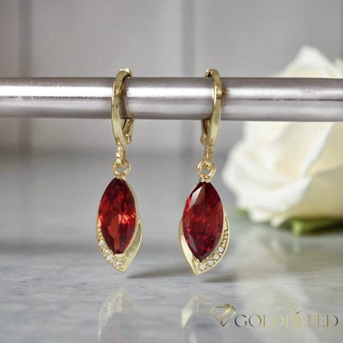 Goldfilled Antyalergiczne kolczyki 34mm kolor 14K