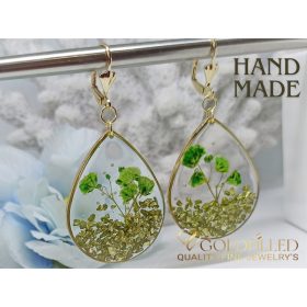   Ręcznie Wykonane Antyalergiczne Wiszące Kolczyki 60mm 14K Kolor	