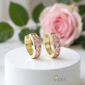 Goldfilled Antyalergiczne Kolczyki 19 mm 14K Kolo