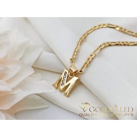 Goldfilled antyalergiczny naszyjnik 50cm/3,8mm 18K kolor	