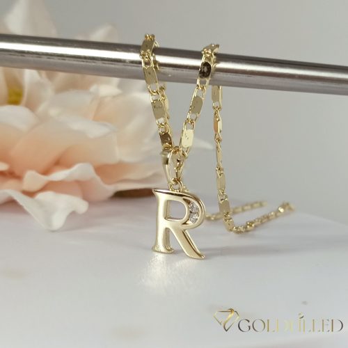 Antyalergiczny naszyjnik „Goldfilled” pozłacany o w kilku rozmiarach i grubośc 2 mm, kolor 14K