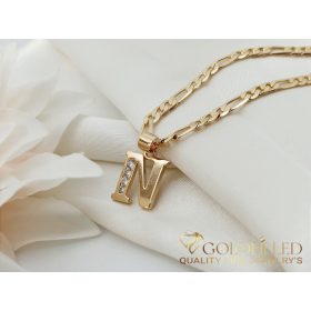 Goldfilled antyalergiczny naszyjnik 50cm/3,8mm 18K kolor	