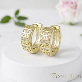Goldfilled Antyalergiczne Kolczyki 18 mm 14K Kolo