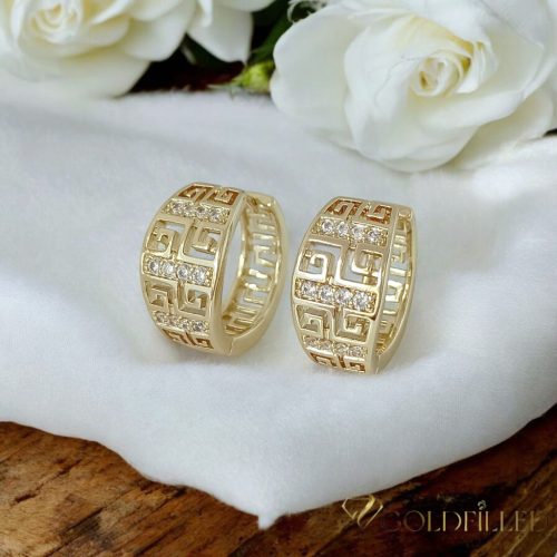 Goldfilled Antyalergiczne Kolczyki 20 mm 14K Kolo