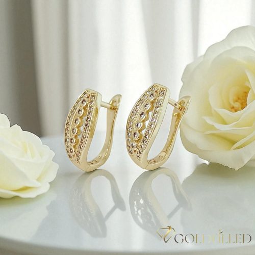 Goldfilled Antyalergiczne Kolczyki 20 mm 14K Kolo