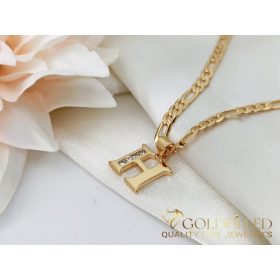 Goldfilled antyalergiczny naszyjnik 50cm/3,8mm 18K kolor	