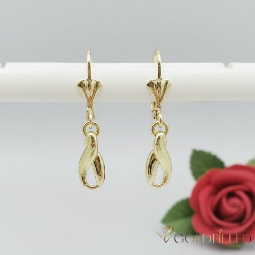 Goldfilled Antyalergiczne kolczyki 34mm kolor 14K