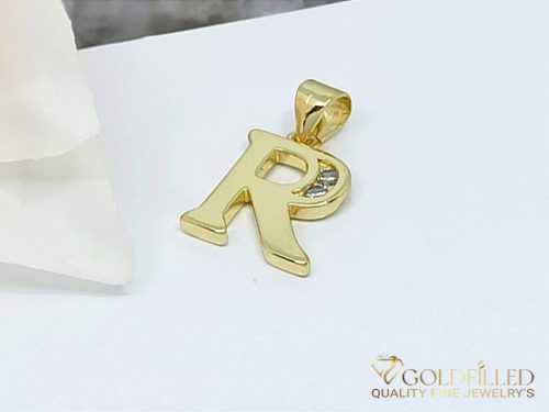 Antyalergiczny wisiorek Goldfilled 23mm, kolor 14K