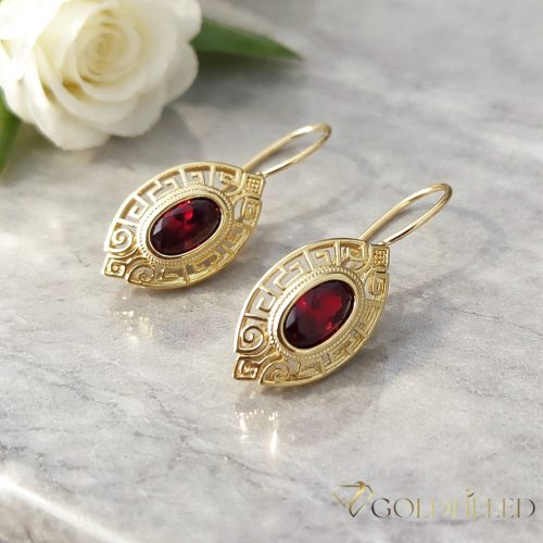 Goldfilled Antyalergiczne kolczyki 42mm kolor 14K