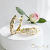 Goldfilled Antyalergiczne Kolczyki 16mm 14K Kolo