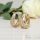 Goldfilled Antyalergiczne Kolczyki 18mm 18K Kolor