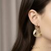 Goldfilled Antyalergiczne Kolczyki 38mm 14K kolor