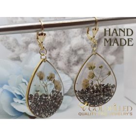   Ręcznie Wykonane Antyalergiczne Wiszące Kolczyki 60mm 14K Kolor	