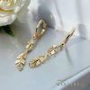 Goldfilled Antyalergiczne kolczyki 38mm kolor 14K	