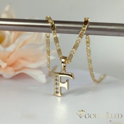 Antyalergiczny naszyjnik „Goldfilled” pozłacany o w kilku rozmiarach i grubośc 2 mm, kolor 14K