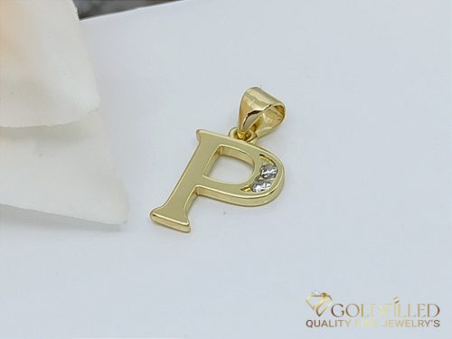 Antyalergiczny wisiorek Goldfilled 23mm, kolor 14K