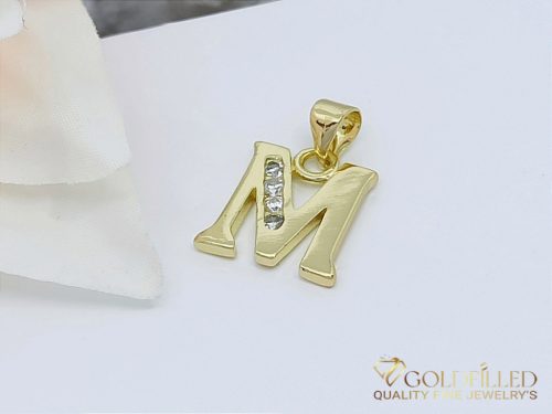 Antyalergiczny wisiorek Goldfilled 23mm, kolor 14K
