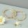 Goldfilled Antyalergiczne kolczyki 40mm kolor 14K	