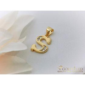 Antyalergiczny wisiorek Goldfilled 23mm, kolor 18K