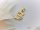 Antyalergiczny wisiorek Goldfilled 23mm, kolor 18K