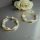 Goldfilled Antyalergiczne  kolczyki 30mm kolor 14K	