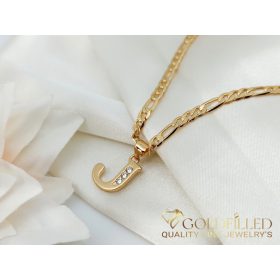 Goldfilled antyalergiczny naszyjnik 50cm/3,8mm 18K kolor	