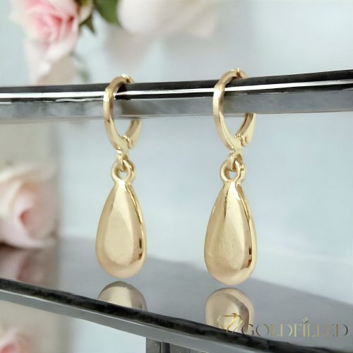 Goldfilled Antyalergiczne Kolczyki 32mm 14K Kolor	
