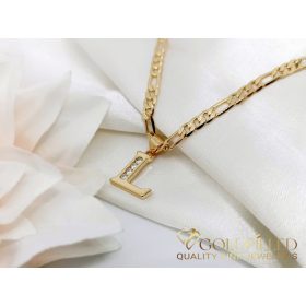 Goldfilled antyalergiczny naszyjnik 50cm/3,8mm 18K kolor	