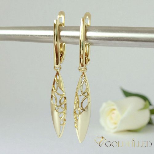 Goldfilled Antyalergiczne Kolczyki 50mm 14K kolor