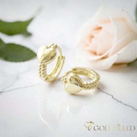 Goldfilled Antyalergiczne Kolczyki 14 mm 14K Kolor  